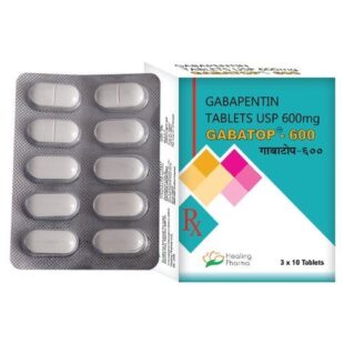 Gabatop 600 mg (Gabapentin) 600 mg - 10 Tablets